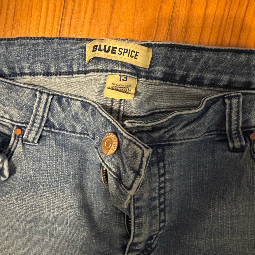 Blue Spice High Rise Denim Jeans